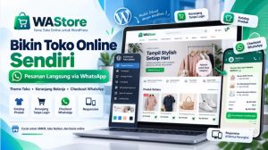 wastore - theme wordpress toko online whatsapp